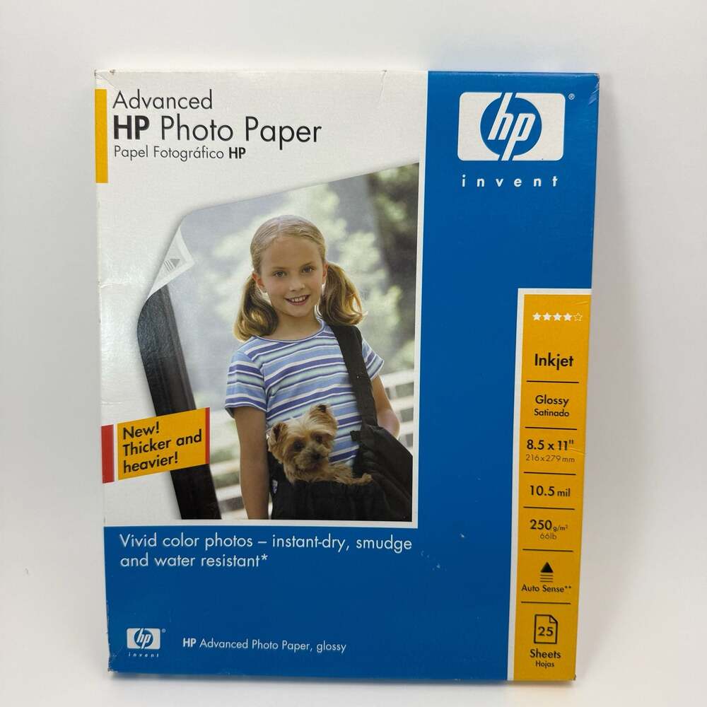HP Photo Paper Advanced Glossy (25 each) Delivery or Pickup Near Me